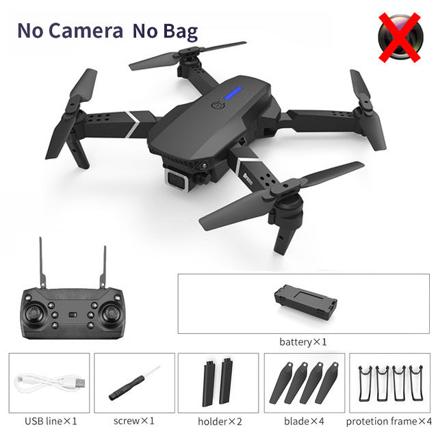 New  WIFI FPV Height Hold Drone Pro With Wide Angle HD 4K 1080P Camera