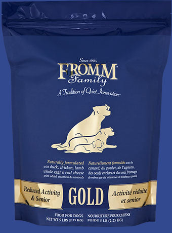 Fromm Gold Reduced Activity and Senior Dry Dog Food