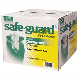 Intervet Safe-Guard Medicated Dewormer Block for Cattle