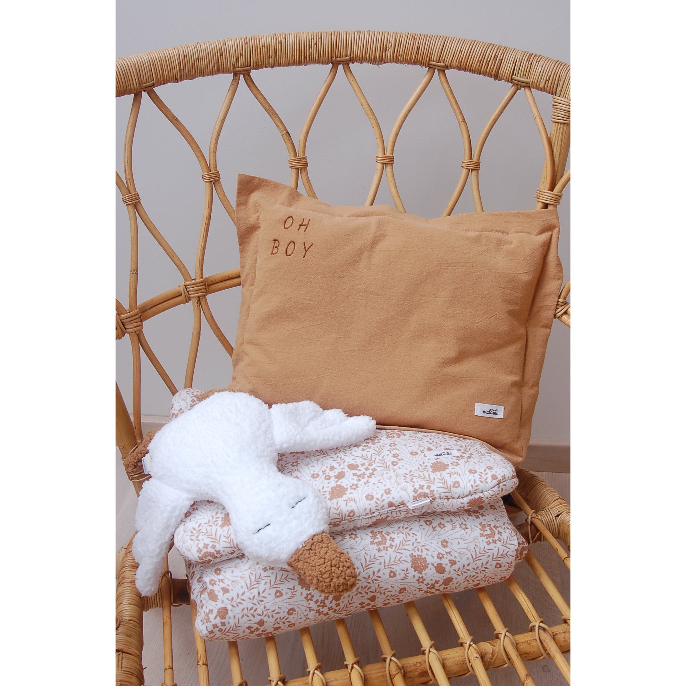 WASHED COTTON QUILT CAMEL