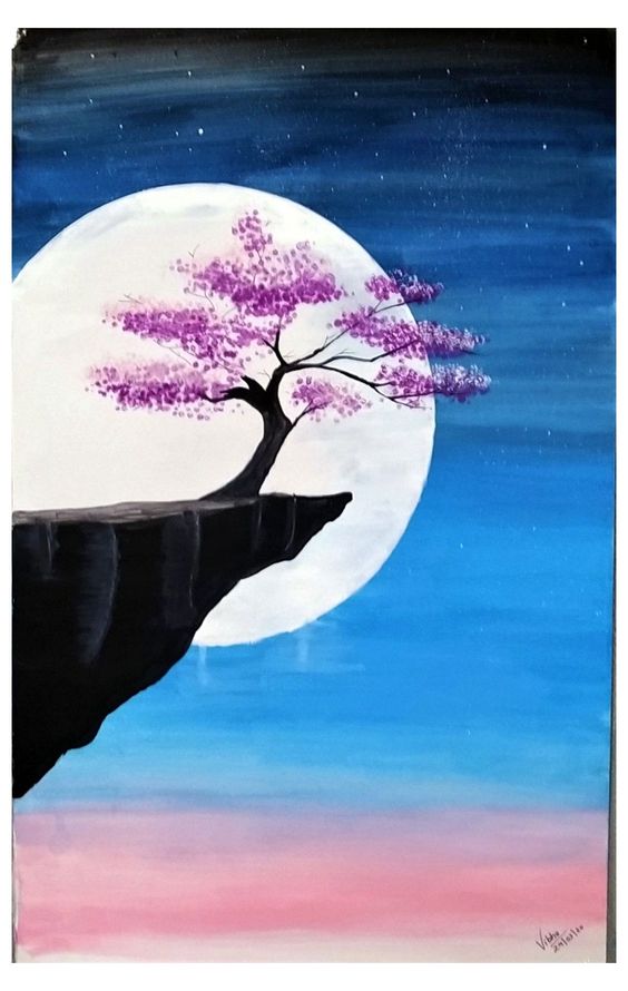 The Best 30 Acrylic Painting Easy Nature Painting Ideas - casenaturalquote