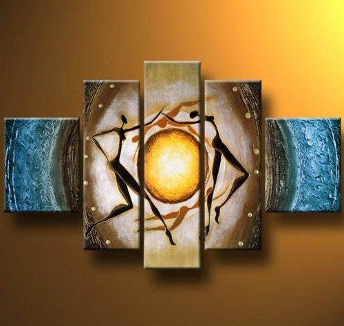 Multiple Canvas Paintings, Modern Paintings for Bedroom, Large Paintings on Canvas