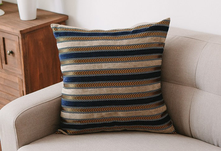 Bohemian Decorative Sofa Pillows, Bohemian Style Chenille Pillow Cover, Decorative Throw Pillows for Living Room