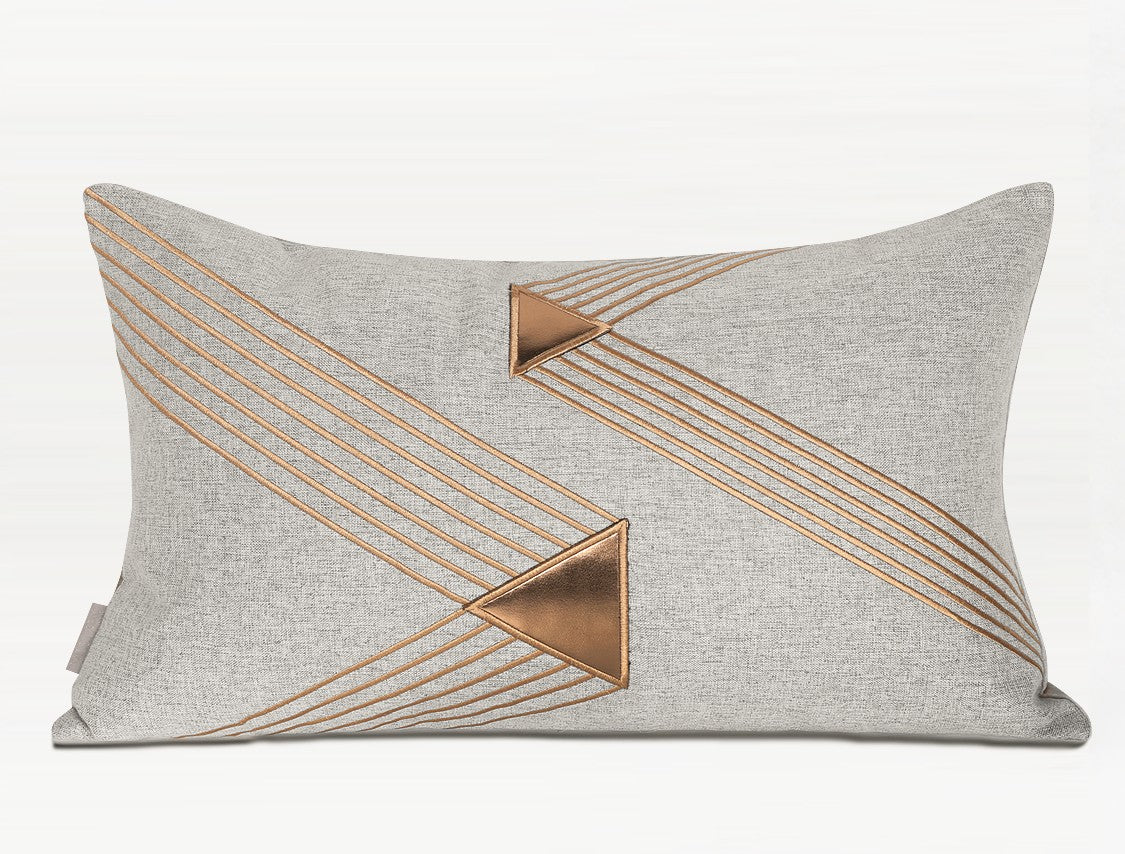 Modern Throw Pillows, Simple Modern Pillows, Decorative Sofa Pillows, Contemporary Throw Pillows for Couch, Gray Pillows for Living Room