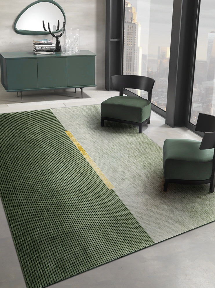 Large Area Rugs for Bedroom, Modern Area Rugs for Living Room, Blackish Green Floor Rugs, Large Contemporary Area Rug for Dining Room