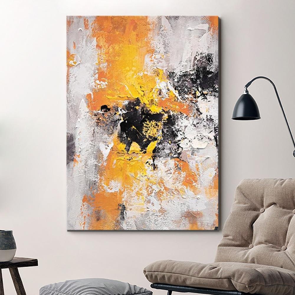 Abstract Acrylic Paintings for Living Room, Modern Contemporary Artwork, Buy Paintings Online, Heavy Texture Canvas Art