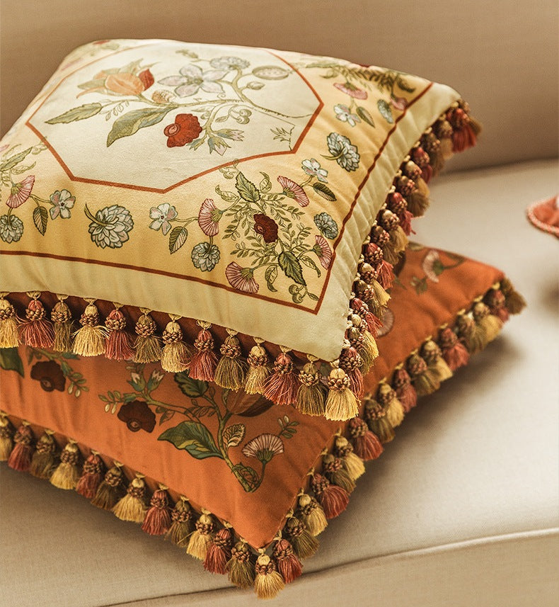 Modern Sofa Pillows, Contemporary Throw Pillows, Decorative Throw Pillows, Short Velvet Pillow Cover, Decorative Pillows for Living Room