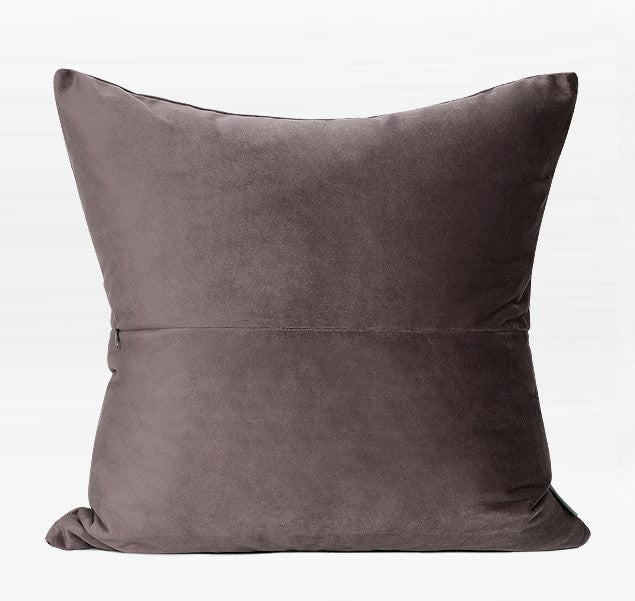Modern Sofa Pillows, Dark Purple Square Throw Pillows, Large Simple Modern Pillows, Decorative Pillows for Couch, Contemporary Throw Pillows
