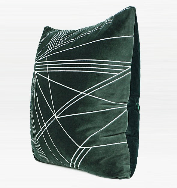 Modern Sofa Pillows, Dark Green Throw Pillows, Large Simple Modern Pillows, Decorative Pillows for Couch, Contemporary Throw Pillows