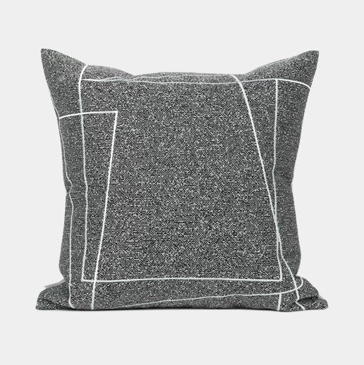 Modern Pillows for Couch. Contemporary Black and White Throw Pillows. Modern Sofa Pillows. Decorative Pillows for Couch