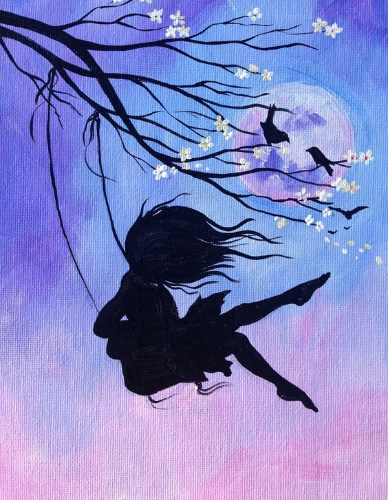 50 Easy Landscape Painting Ideas for Beginners, Easy DIY Canvas Paintings, Simple Oil Painting Techniques