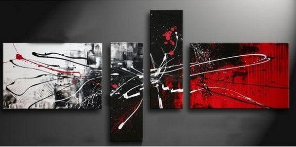 Modern Paintings for Bedroom, Large Paintings on Canvas, Huge Painting for Sale