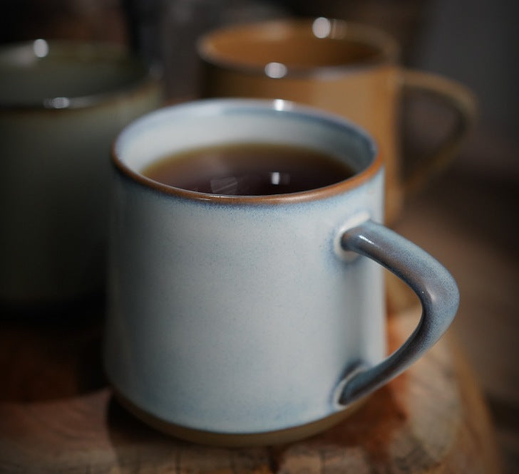 Ceramic Coffee Mug, Latte Coffee Cup, Large Pottery Coffee Cup, Large Tea Cup, Handmade Coffee Cup