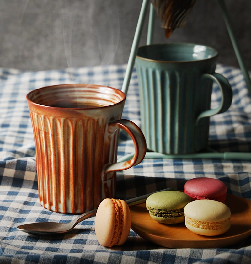 Large Capacity Coffee Cup, Ceramic Coffee Mug, Handmade Pottery Coffee Cup, Large Tea Cup