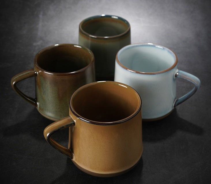 Ceramic Coffee Mug, Latte Coffee Cup, Large Pottery Coffee Cup, Large Tea Cup, Handmade Coffee Cup