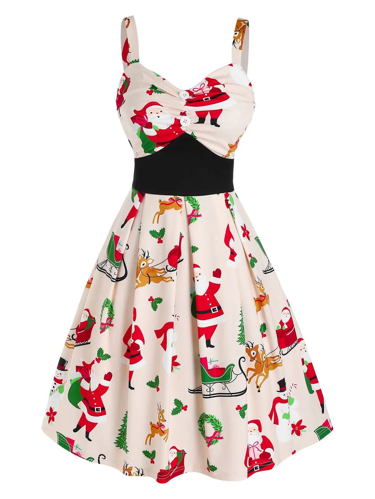 1950s Christmas Dress