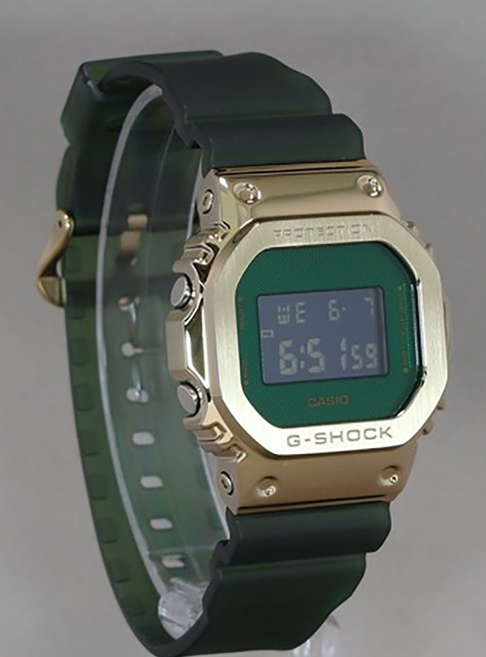 CASIO G-SHOCK DIGITAL EMERALD GOLD GM-5600CL-3JF JDM