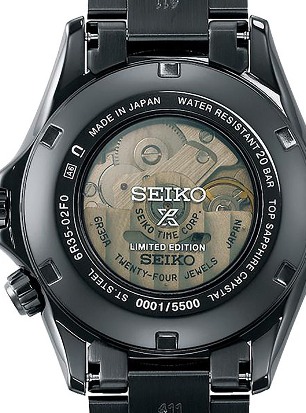 SEIKO PROSPEX ALPINIST THE BLACK SERIES LIMITED EDITION SBDC185 MADE IN JAPAN JDM