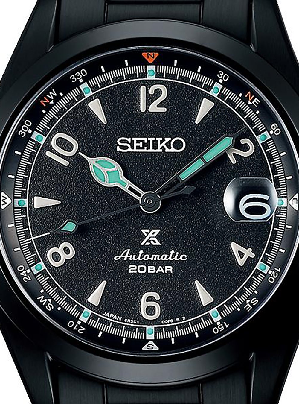 SEIKO PROSPEX ALPINIST THE BLACK SERIES LIMITED EDITION SBDC185 MADE IN JAPAN JDM