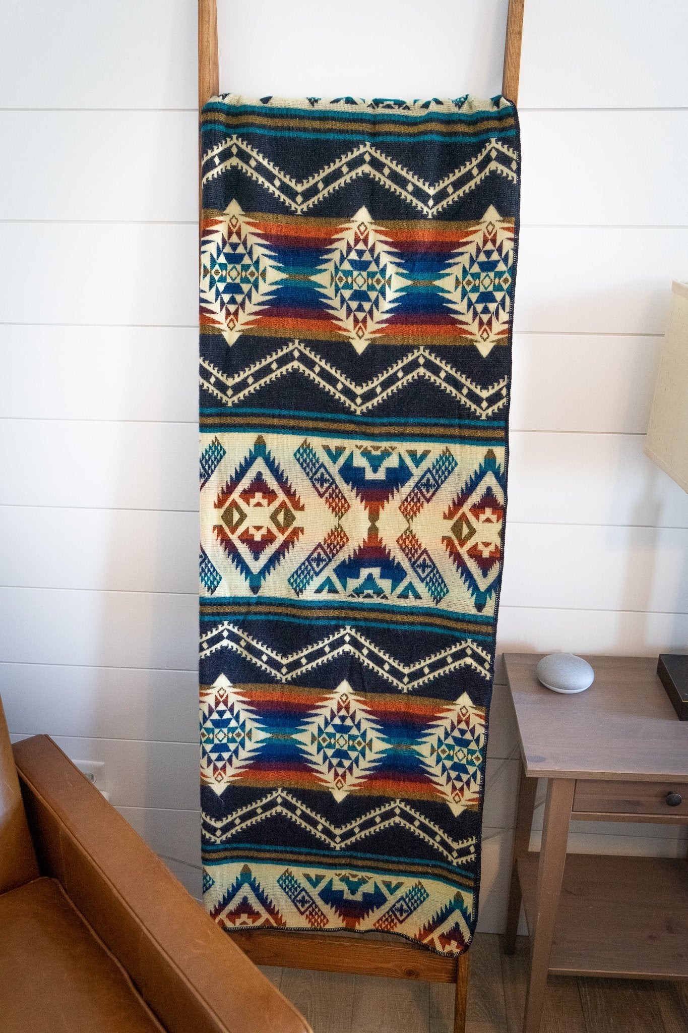 ANDEAN ALPACA WOOL BLANKET - RIO (ECUADOR)