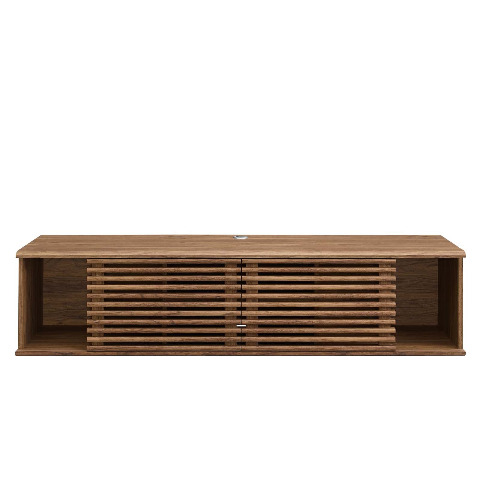 RENDER WALL-MOUNT MEDIA CONSOLE TV STAND