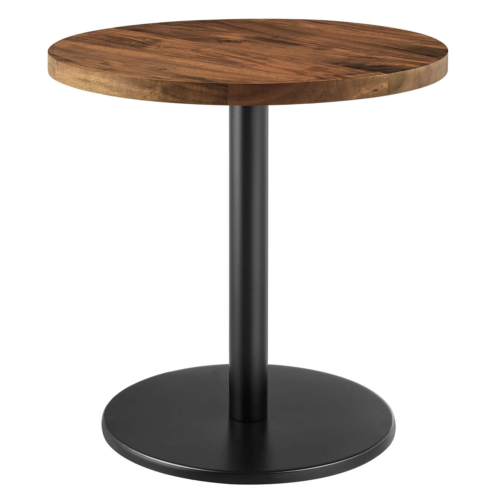 VIVA ROUND ACACIA WOOD SIDE TABLE