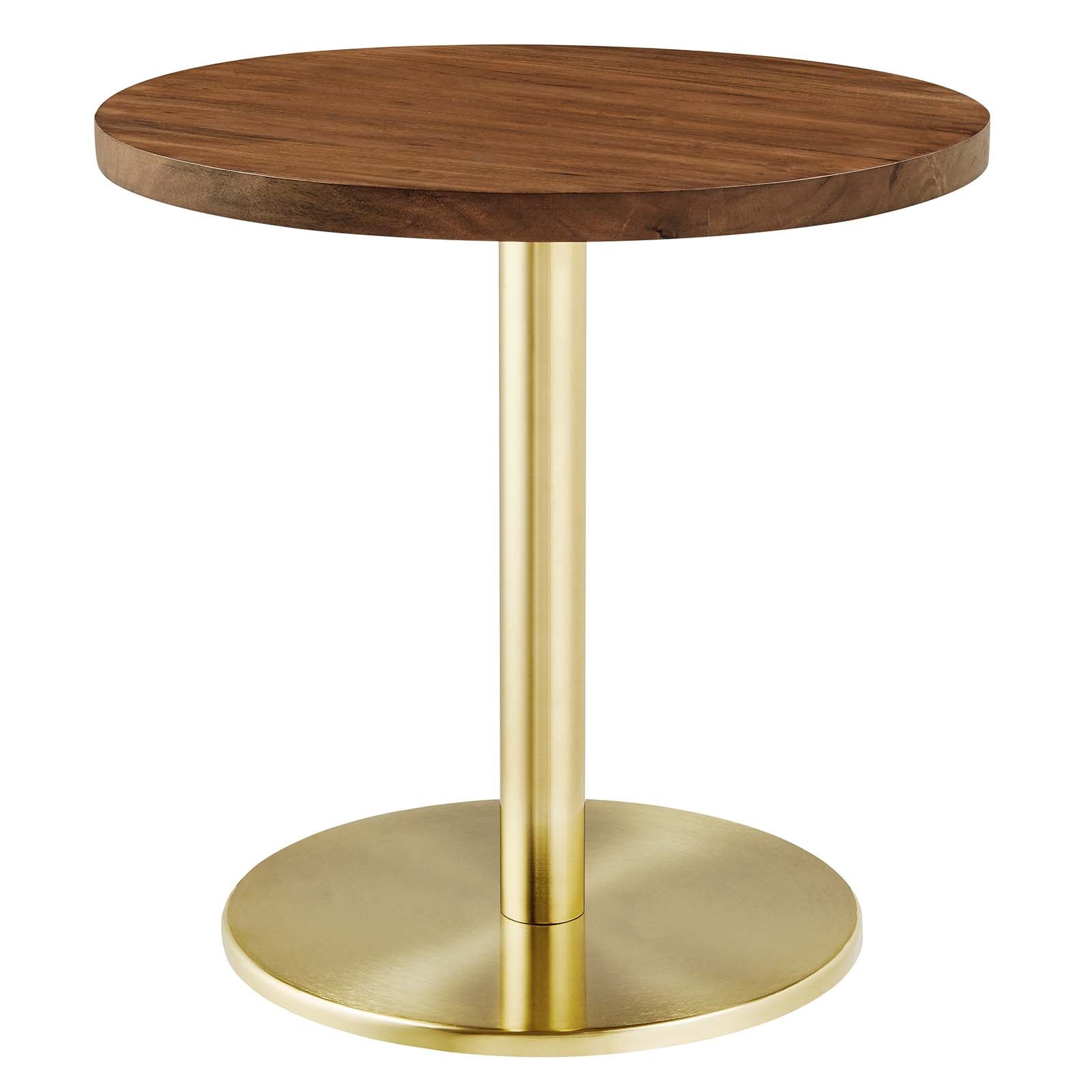 VIVA ROUND ACACIA WOOD SIDE TABLE