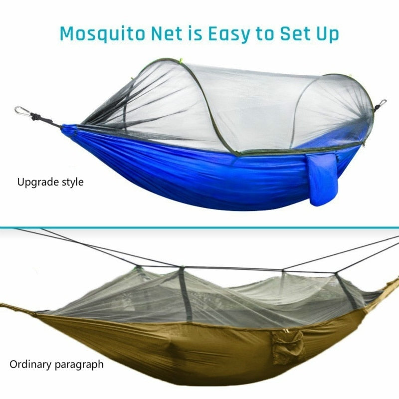 Portable Hammock With Mosquito Net for Camping Hiking Outdoor