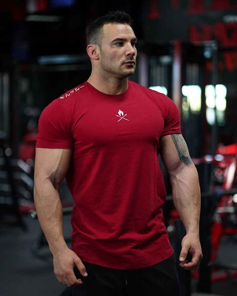 Fashion Summer Bodybuilding Tshirt