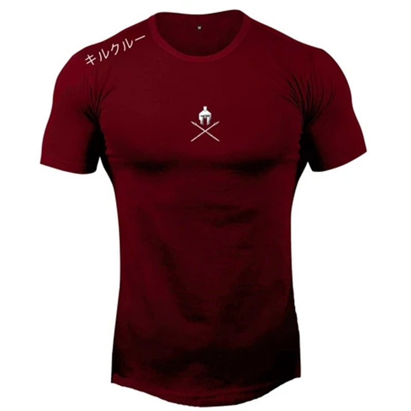 Fashion Summer Bodybuilding Tshirt