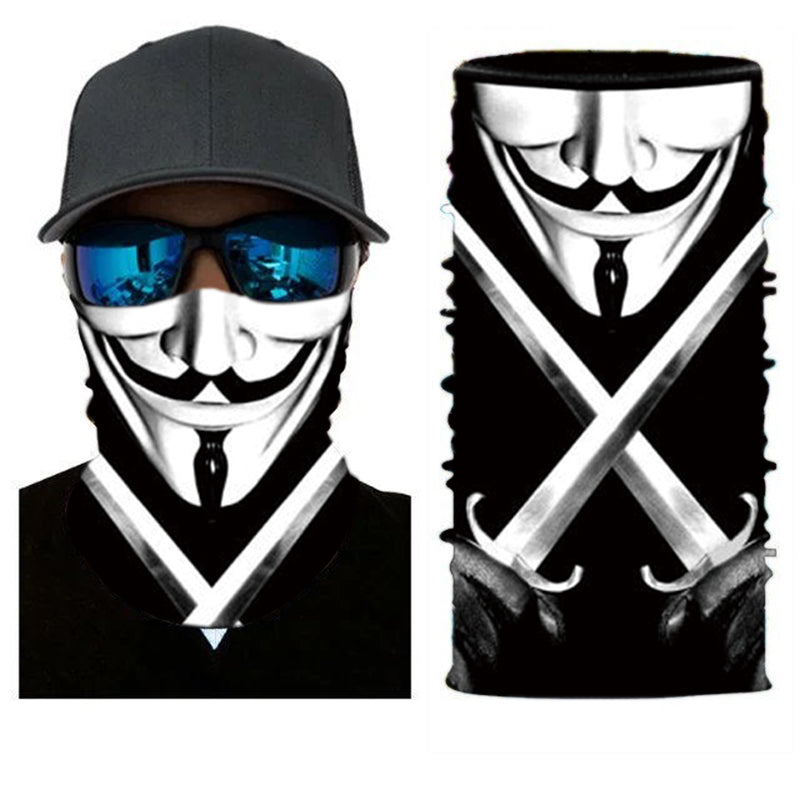 Multi-Colors Sun Shield Neck Gaiter