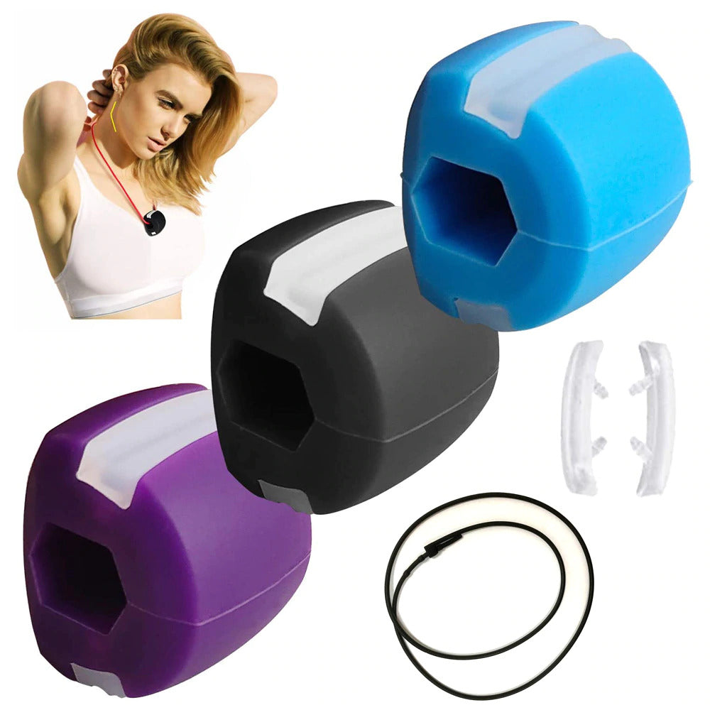 1 PC  Jawline Exerciser - Jaw Chin Neck Face  Workout for Men & Women