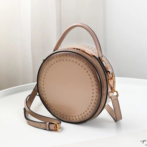 Round Shoulder Circle Cross Body Bag