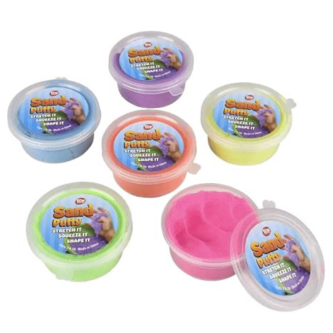 stretch and squeeze sand putty