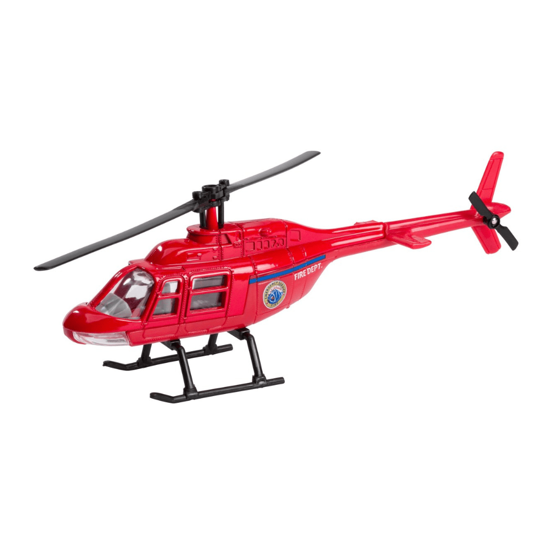 die cast fire helicopter