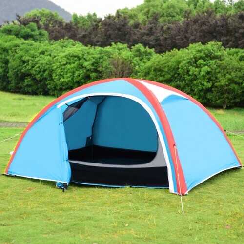 Matterhorn 3 Persons Inflatable Camping Waterproof Tent with Bag And Pump