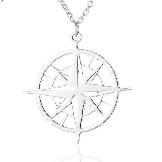 Compass Charm Necklace