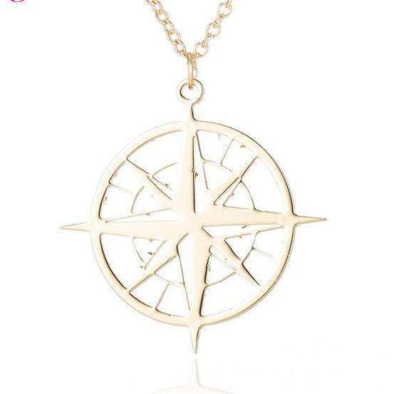 Compass Charm Necklace