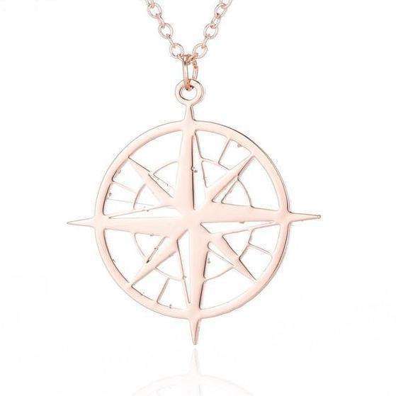 Compass Charm Necklace