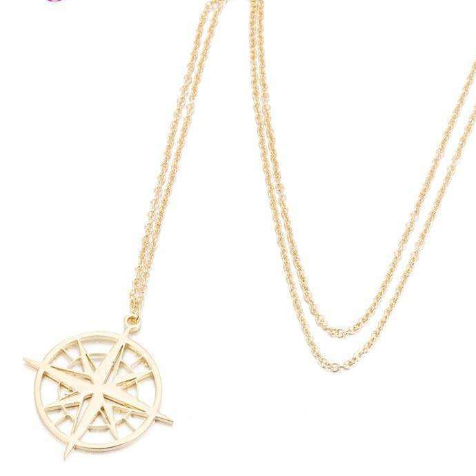 Compass Charm Necklace