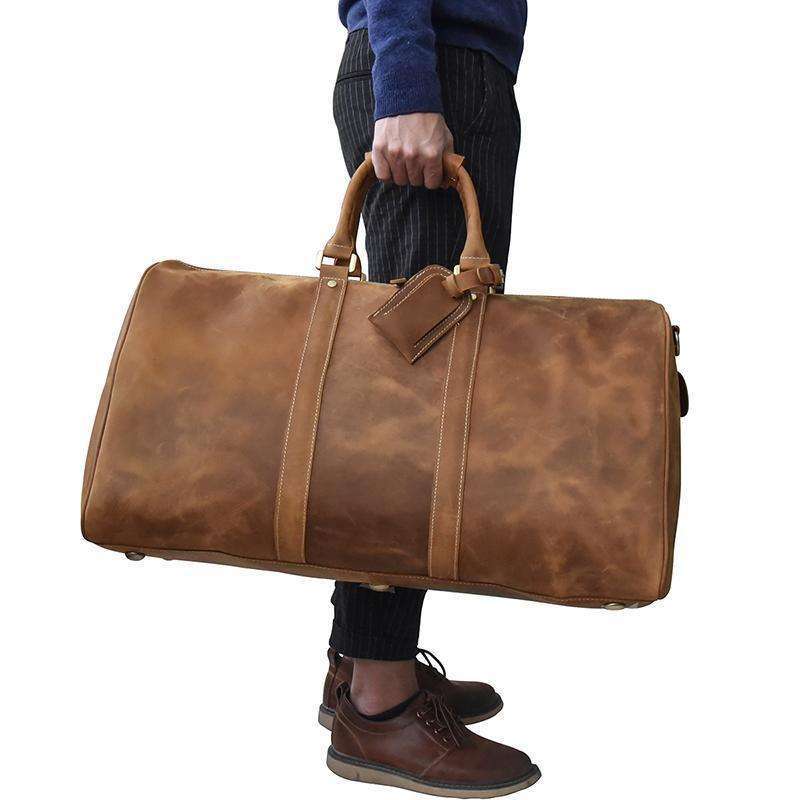 Norseman 100% Leather Duffel