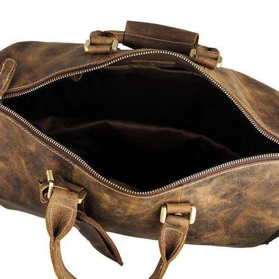 Norseman 100% Leather Duffel