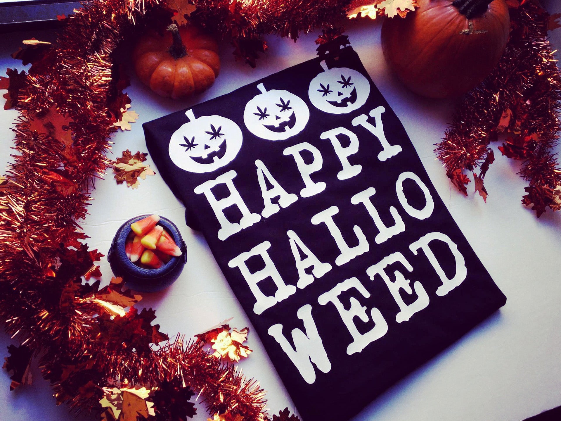 Happy Hallo Weed Shirt