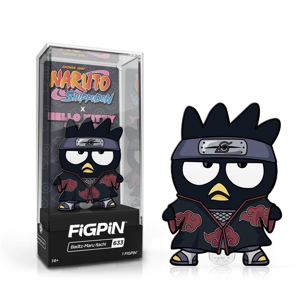 FiGPiN: Naruto x Hello Kitty - Badtz-Maru Itachi #633