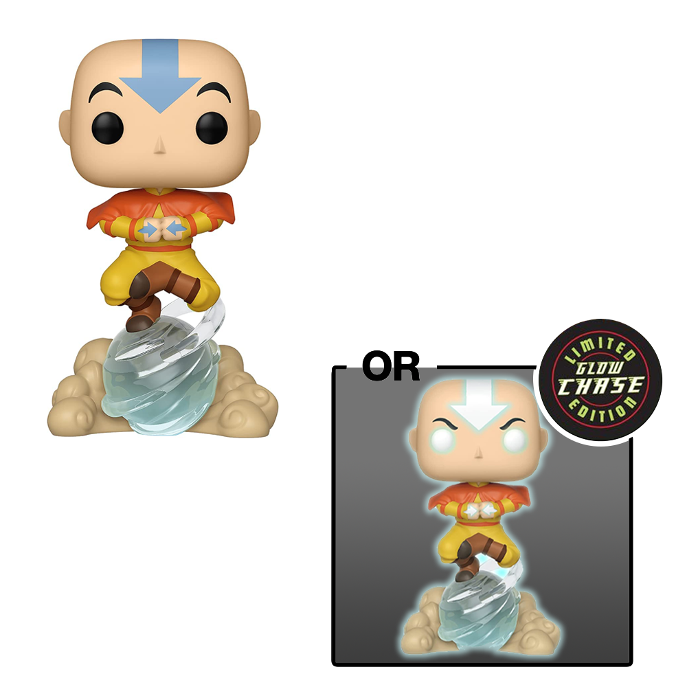 Funko POP! Avatar: The Last Airbender - Aang on Airscooter Vinyl Figure #541 Special Edition Exclusive [READ DESCRIPTION]