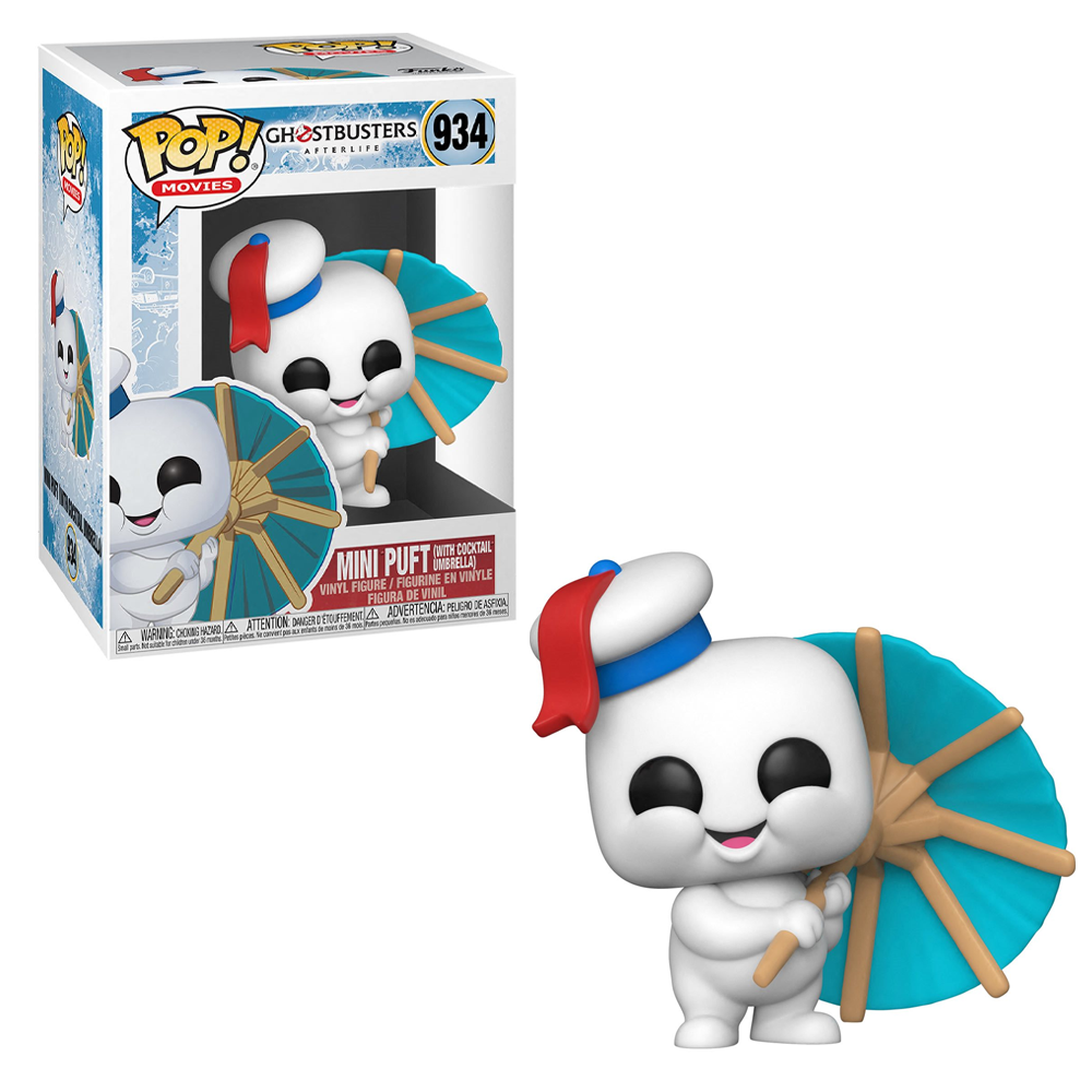 Funko POP! Ghostbusters 3: Afterlife - Puft with Cocktail Umbrella Vinyl Figure #934