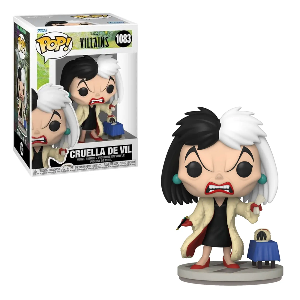 [PRE-ORDER] Funko POP! Disney: Villains - Cruella de Vil Vinyl Figure #1083