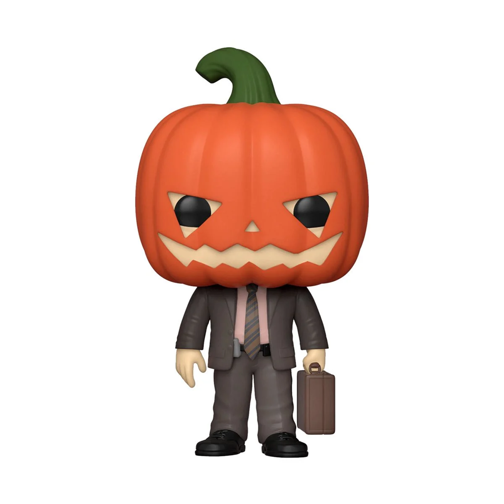 Funko POP! The Office - Dwight Schrute with Pumpkinhead  Vinyl Figure #1171