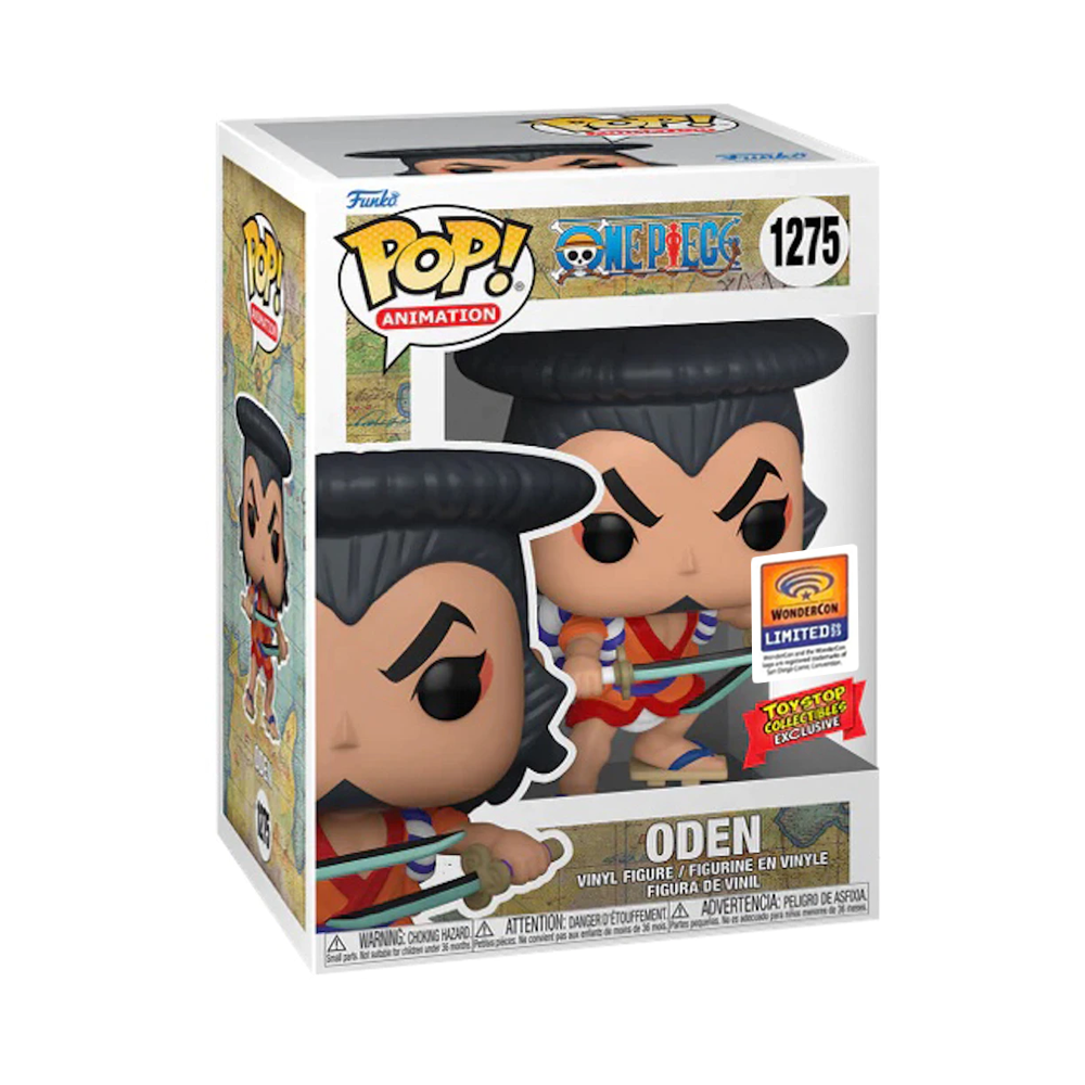 Funko POP! One Piece - Oden Vinyl Figure #1275 ToyStop WonderCon Exclusive [READ DESCRIPTION]