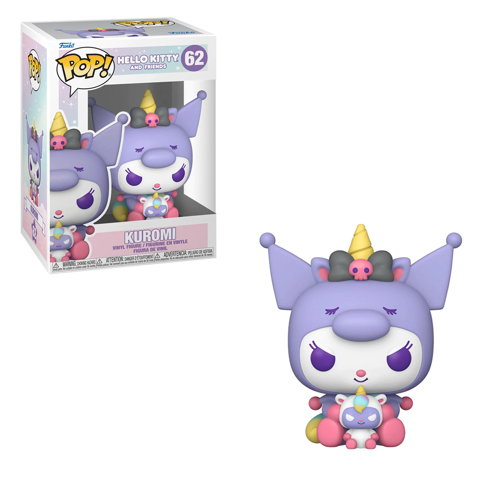 [PRE-ORDER] Funko POP! Sanrio: Hello Kitty - Kuromi (Unicorn Party) Vinyl Figure #62